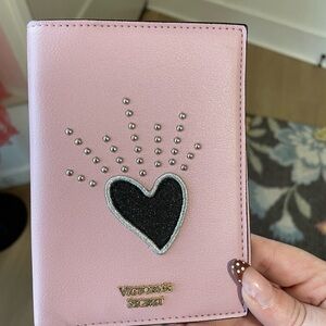 Victoria's Secret Pink Heart Passport Cover